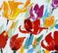 Handgemachter moderner Art Oil Painting/Blumenölgemälde-Wand Art For Coffee Store