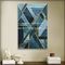 Zeitgenössische geometrische Zusammenfassungs-Art Paintings For Star Hotels-Dekoration