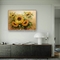 Sonnenblumen-Paletten-Messer-Ölgemälde-Blumen-Wand Art For Bedroom