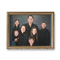 Realistische Familien-Leute-kundenspezifisches Öl-Porträt-Segeltuch 5cm für Haus-Dekoration