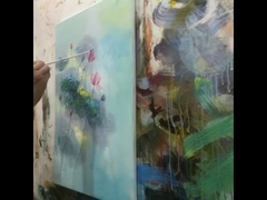 Landschaft Van Gogh Ölgemälde Sonnenblumen 20 x 24 Zoll