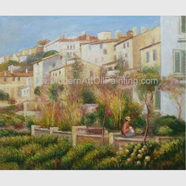 Kundenspezifische Pierre Auguste Renoir Oil Paintings Reproductions-Terrasse bei Cagnes