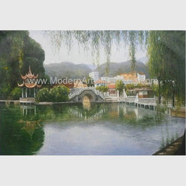 Handgemalte Claude Monet Oil Paintings Chinese Landscape-Ölgemälde