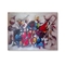 Handgemachtes abstraktes Ölgemälde auf Segeltuch-Farbviolinen-Musik-Zahl Wand-Kunst für Wohnzimmer Dezember