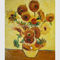 Zeitgenössische Sonnenblumen-Blumenölgemälde auf Segeltuch Van Gogh Masterpiece Replicas